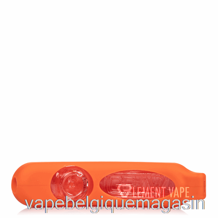 Rouleau Compresseur à Bascule Grav Pour Jus De Vape Avec Peau En Silicone Orange écarlate